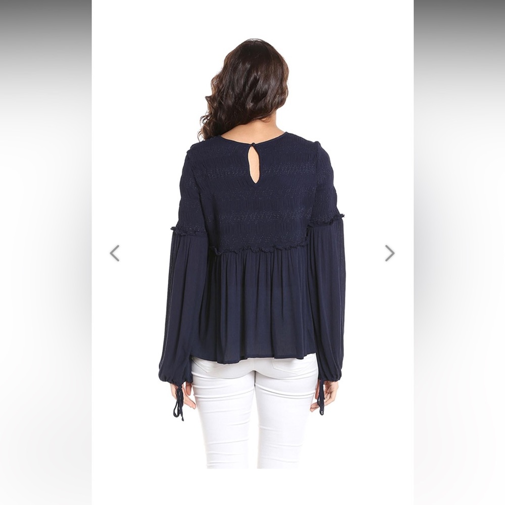 Vero Moda comfortable casual peplum top - Picture 2 of 5